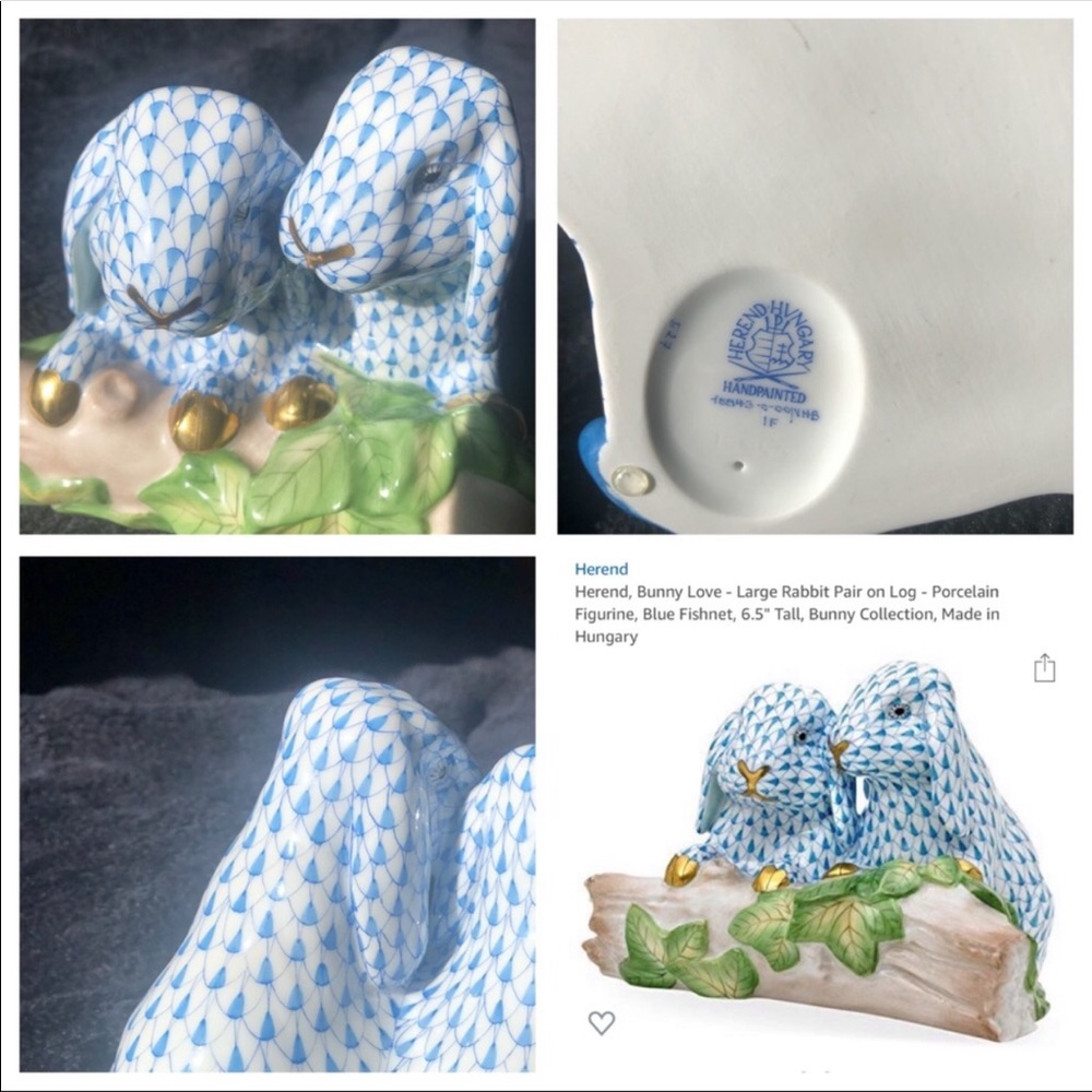 Herend Bunny Love